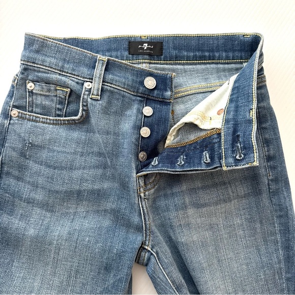 Seven For All Mankind Broken Twill Josefina Jeans Size 23 - Picture 4 of 10